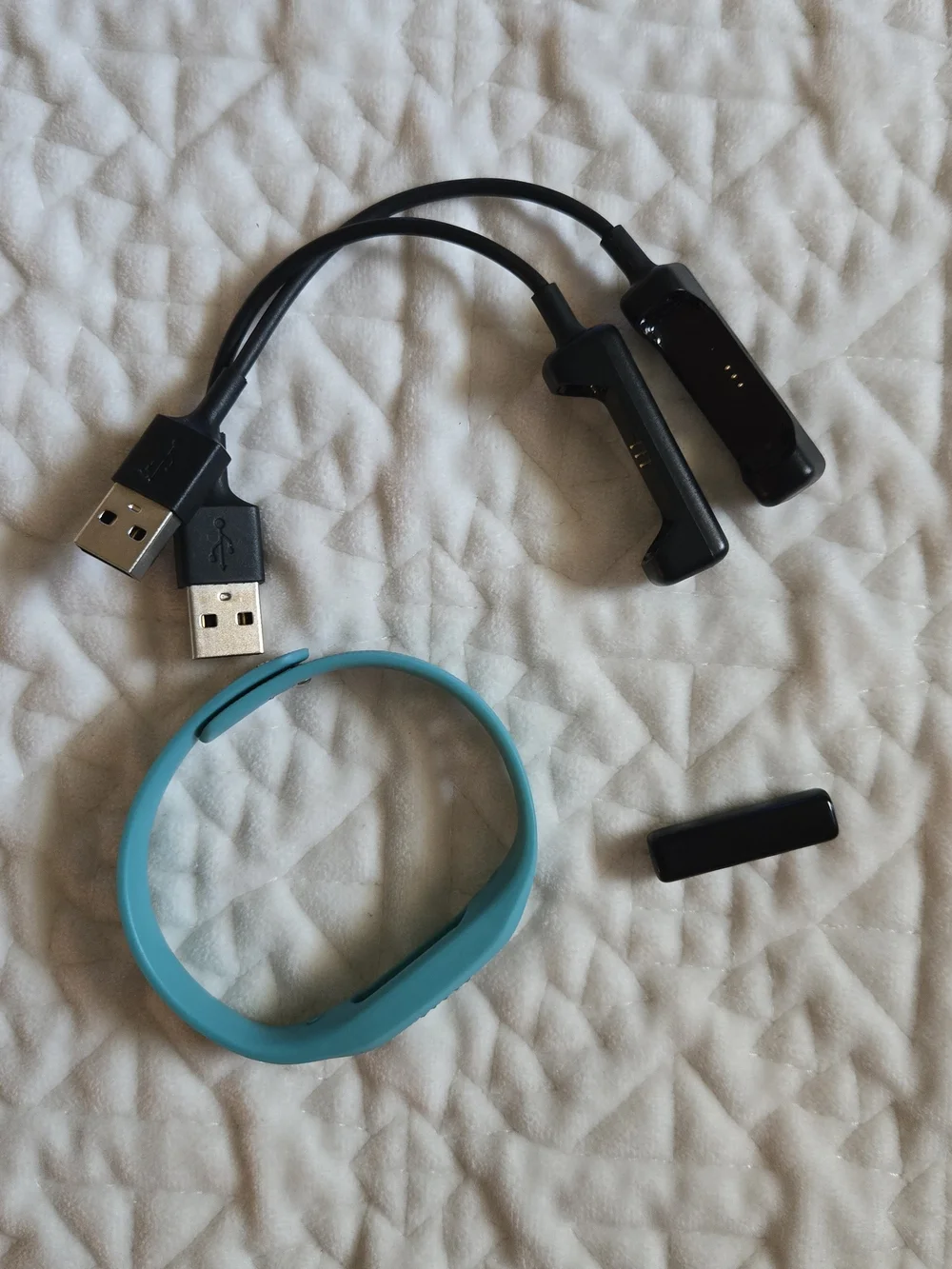 Fitbit Flex 2 W/ Blue Band And 2 Chargers